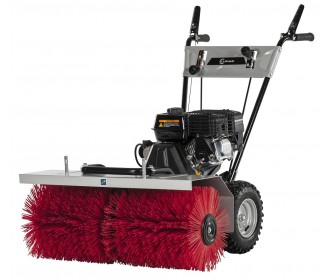 Lumag Veeg- en Sneeuwruim machine KM800, 80 cm borstelbreedte