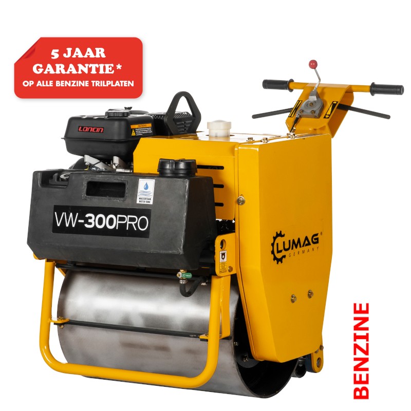 Lumag wals VW-300PRO 13,5kN slagkracht.