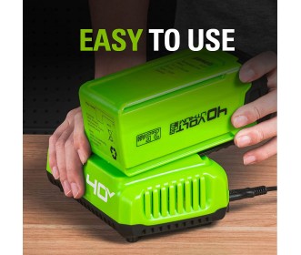 Greenworks 40 Volt accu lader G40UC4