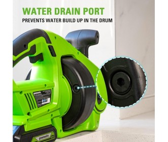 Greenworks 24 Volt Ontstopper G24DA Greenworks 24 Volt Ontstopper G24DA