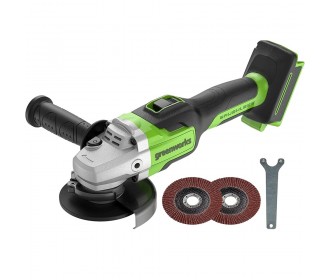 Greenworks 24 Volt haakseslijper GD24AG Greenworks 24 Volt haakseslijper GD24AG