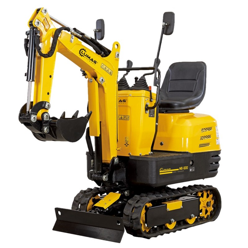 Lumag mini graafmachine MD600