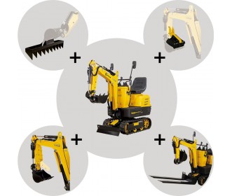 Lumag mini graafmachine MD600