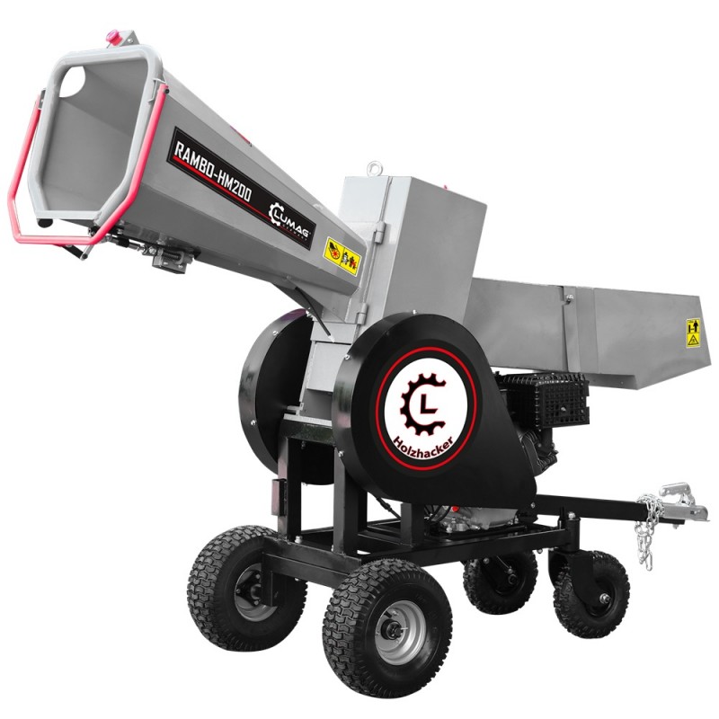 Lumag haardhout hakselaar HM200