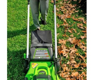 Greenworks 60 Volt cirkelmaaier GD60LM61K4X