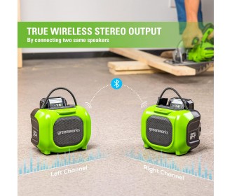 Greenworks 24 Volt speaker G24BTSP