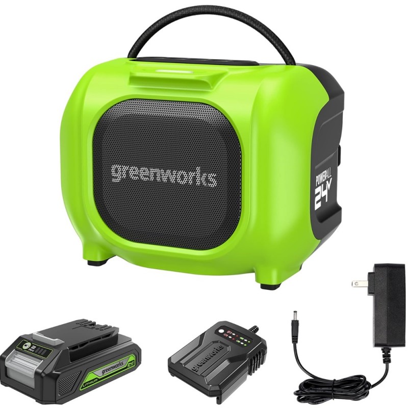 Greenworks 24 Volt speaker G24BTSP