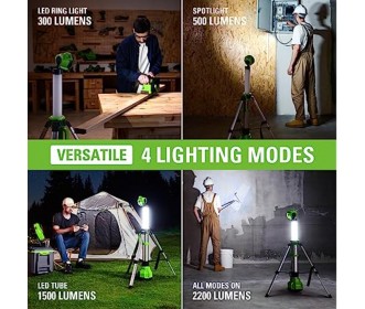 Greenworks 24 volt Werklamp G24SL