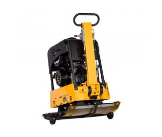 Lumag trilplaat RPi38DE 3960 kg slagkracht incl. rubbermat en wielen