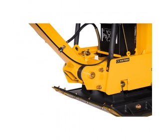 Lumag trilplaat RPi38DE 3960 kg slagkracht incl. rubbermat en wielen