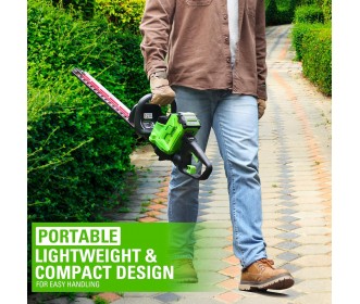 Greenworks 40 Volt heggenschaar GD40HT66