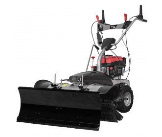 Lumag Veeg- en Sneeuwruim machine KM1000E, 100 cm borstelbreedte