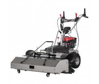 Lumag Veeg- en Sneeuwruim machine KM1000E, 100 cm borstelbreedte