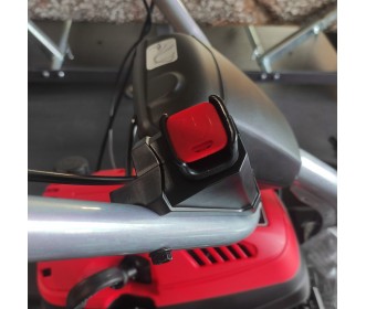 Lumag Veeg- en Sneeuwruim machine KM1000E, 100 cm borstelbreedte