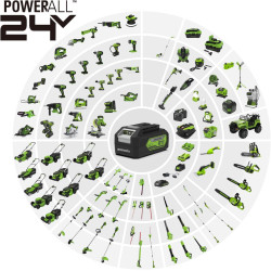Greenworks 24 Volt accuhandpalmschuurmachine GD24SS14