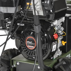 Lumag Veeg- en Sneeuwruim machine Gamul K6, 60 cm borstelbreedte