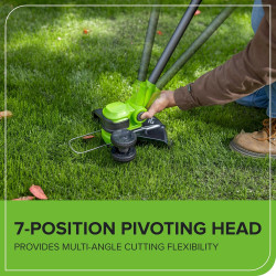 Greenworks 24 Volt trimmer en kantensnijder G24LT30M