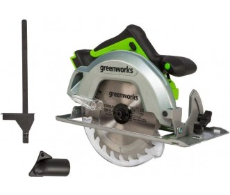 Greenworks 24 Volt accucirkelzaag GD24CS Greenworks 24 Volt accucirkelzaag GD24CS