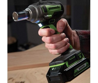 Greenworks 24 Volt slagmoersleutel GD24IW400