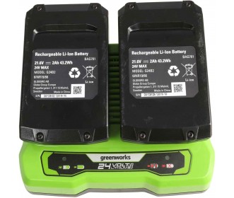 Greenworks 48 Volt cirkelmaaier G24X2LM36 Greenworks 48 Volt cirkelmaaier G24X2LM36