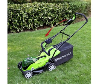 Greenworks 48 Volt cirkelmaaier G24X2LM36 Greenworks 48 Volt cirkelmaaier G24X2LM36