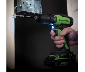 Greenworks 24 Volt accuschroefboormachine GD24DD35K2