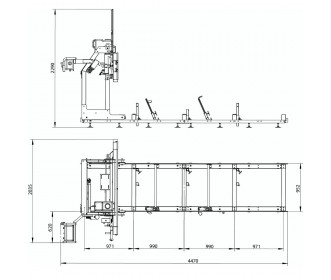 Lumag balken-plankenzaag BSW76E
