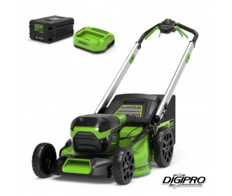 Greenworks 60 Volt cirkelmaaier GD60LM46SP