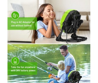 Greenworks 24 Volt Ventilator G24FAN Greenworks 24 Volt Ventilator G24FAN