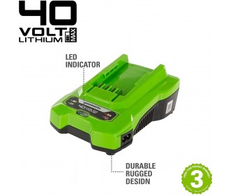 Greenworks 40 Volt accu lader G40C Greenworks 40 Volt accu lader G40C