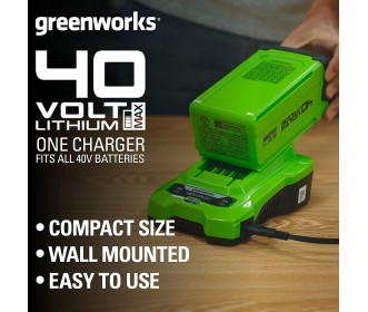 Greenworks 40 Volt accu lader G40C Greenworks 40 Volt accu lader G40C
