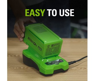 Greenworks 40 Volt accu lader G40C Greenworks 40 Volt accu lader G40C