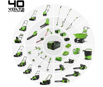 Greenworks 40 Volt accu lader G40C Greenworks 40 Volt accu lader G40C