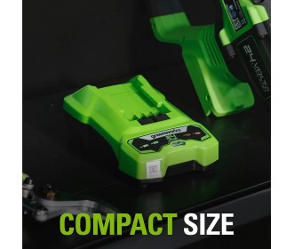Greenworks 24 volt accu lader G24C