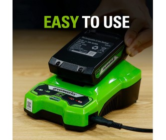 Greenworks 24 volt accu lader G24C