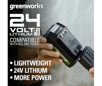 Greenworks 24 volt accu G24B2