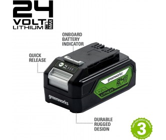 Greenworks 24 volt accu G24B4 Greenworks 24 volt accu G24B4