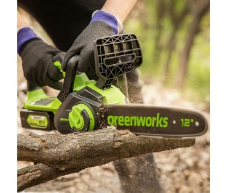 Greenworks 24 volt kettingzaag GD24CS30 Greenworks 24 volt kettingzaag GD24CS30