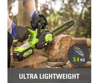 Greenworks 24 volt kettingzaag GD24CS30 Greenworks 24 volt kettingzaag GD24CS30
