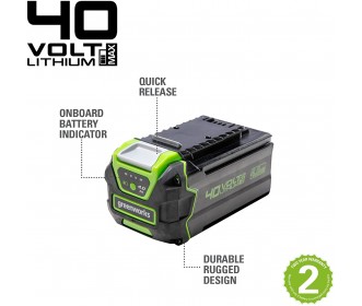 Greenworks 40 Volt accu G40B4 Greenworks 40 Volt accu G40B4
