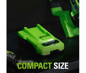 Greenworks 40 Volt accu lader G40C Greenworks 40 Volt accu lader G40C