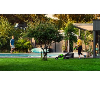 Greenworks 48 Volt cirkelmaaier GD24X2LM46SP Greenworks 48 Volt cirkelmaaier GD24X2LM46SP