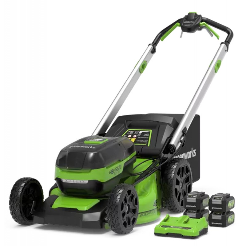 Greenworks 48 Volt cirkelmaaier GD24X2LM46SP Greenworks 48 Volt cirkelmaaier GD24X2LM46SP