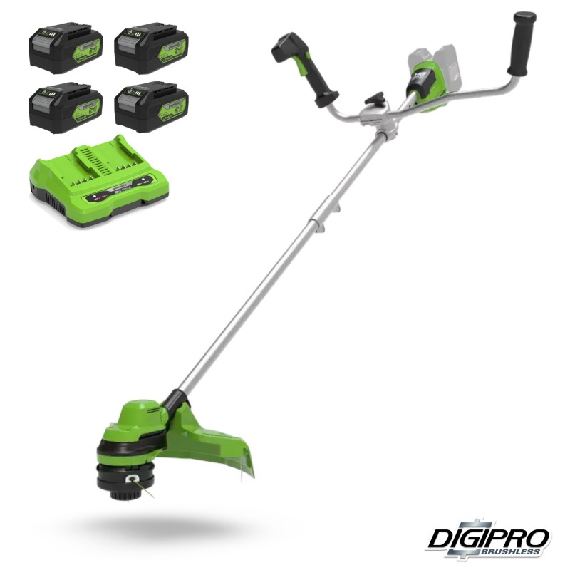 Greenworks 24+24 Volt trimmer GD24X2BCB Greenworks 24+24 Volt trimmer GD24X2BCB