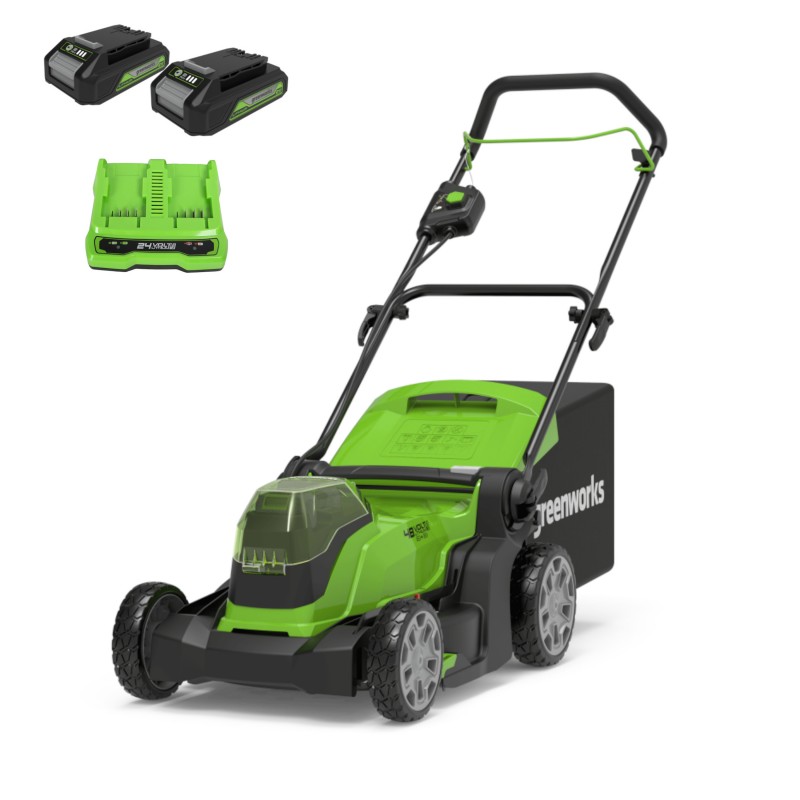Greenworks 48 Volt cirkelmaaier G24X2LM41