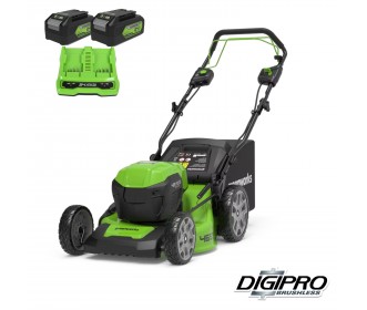 Greenworks 48 Volt cirkelmaaier GD24X2LM46SP Greenworks 48 Volt cirkelmaaier GD24X2LM46SP