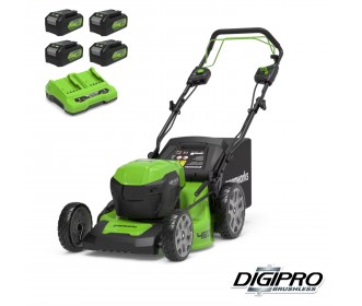 Greenworks 48 Volt cirkelmaaier GD24X2LM46SP Greenworks 48 Volt cirkelmaaier GD24X2LM46SP