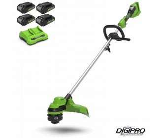 Greenworks 24 Volt trimmer en kantensnijder GD24X2LT Greenworks 24 Volt trimmer en kantensnijder GD24X2LT