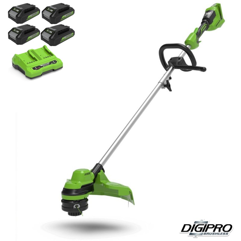 Greenworks 24 Volt trimmer en kantensnijder GD24X2LT Greenworks 24 Volt trimmer en kantensnijder GD24X2LT