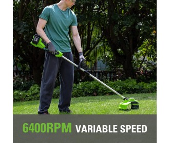 Greenworks 24 Volt trimmer en kantensnijder GD24X2LT Greenworks 24 Volt trimmer en kantensnijder GD24X2LT